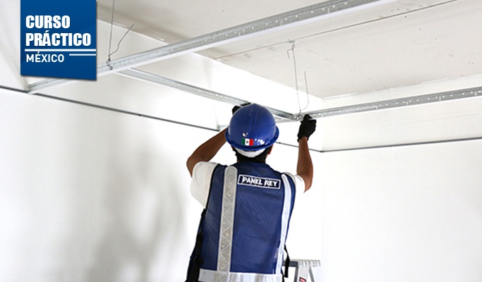 CDMX | CURSO PRÁCTICO; MUROS DIVISORIOS, PLAFONES, MUROS EXTERIORES, SISTEMA CONSTRUCTIVO LIGERO. 
